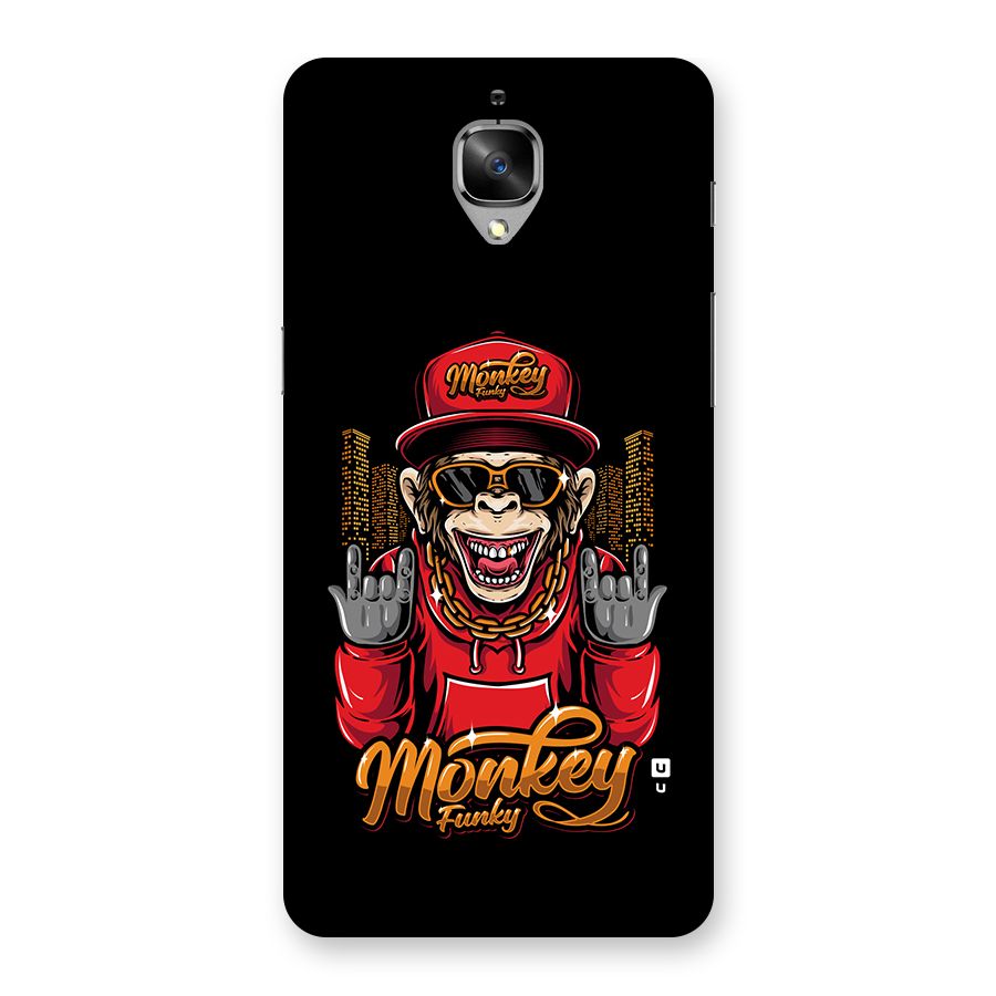 Hunky Funky Monkey Back Case for OnePlus 3