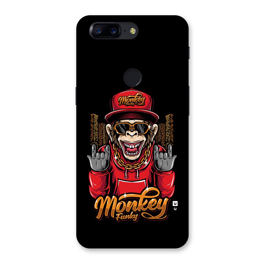 Hunky Funky Monkey Back Case for OnePlus 5T