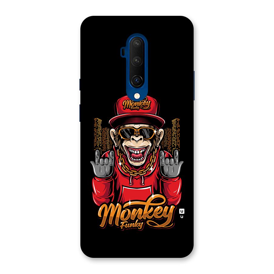 Hunky Funky Monkey Back Case for OnePlus 7T Pro