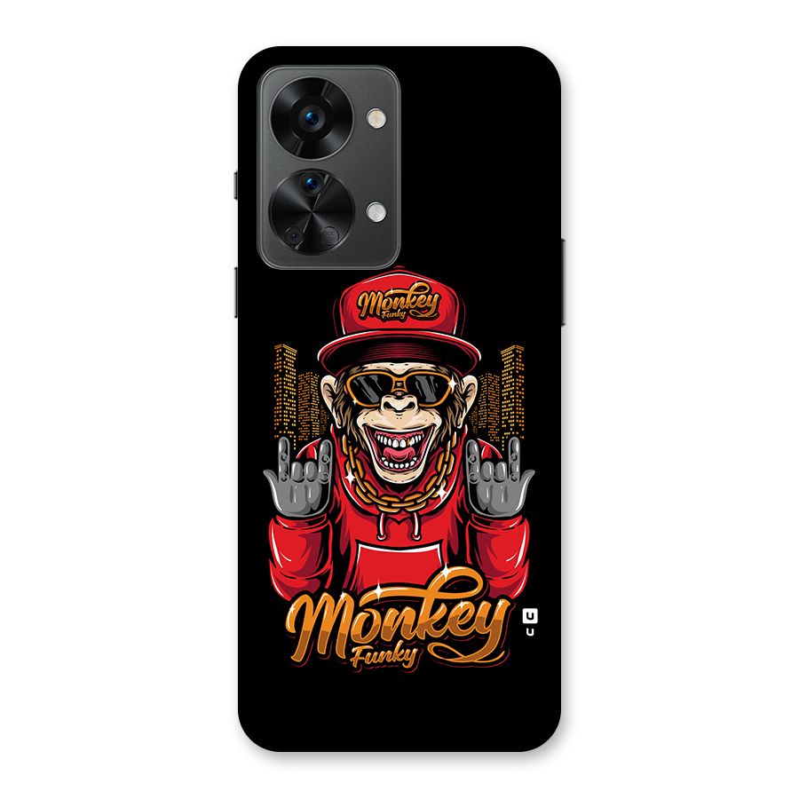 Hunky Funky Monkey Back Case for OnePlus Nord 2T
