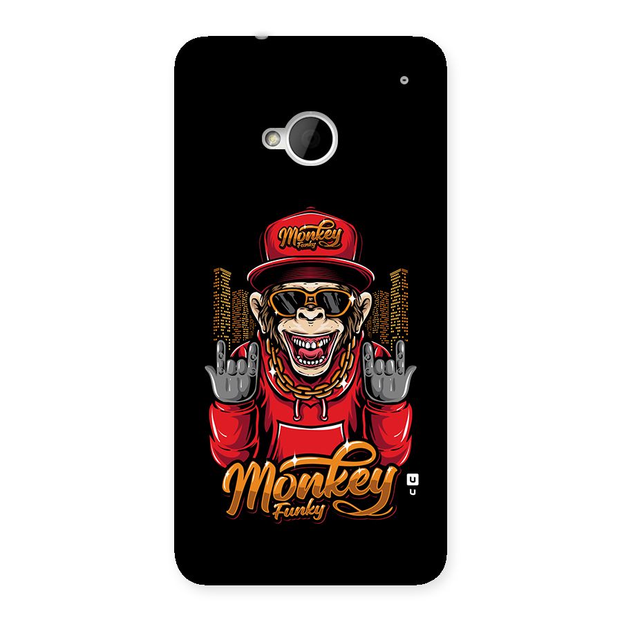 Hunky Funky Monkey Back Case for One M7 (Single Sim)