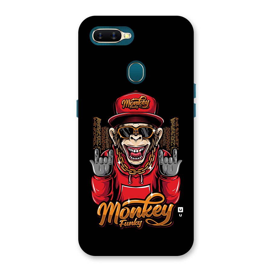 Hunky Funky Monkey Back Case for Oppo A12s