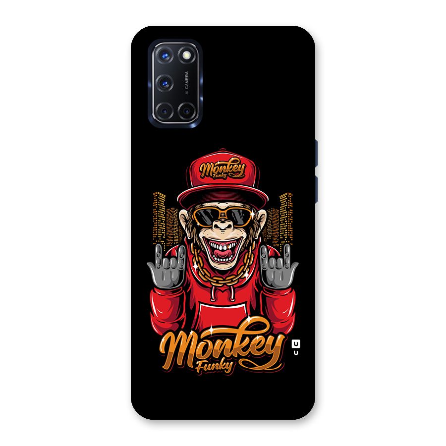 Hunky Funky Monkey Back Case for Oppo A52