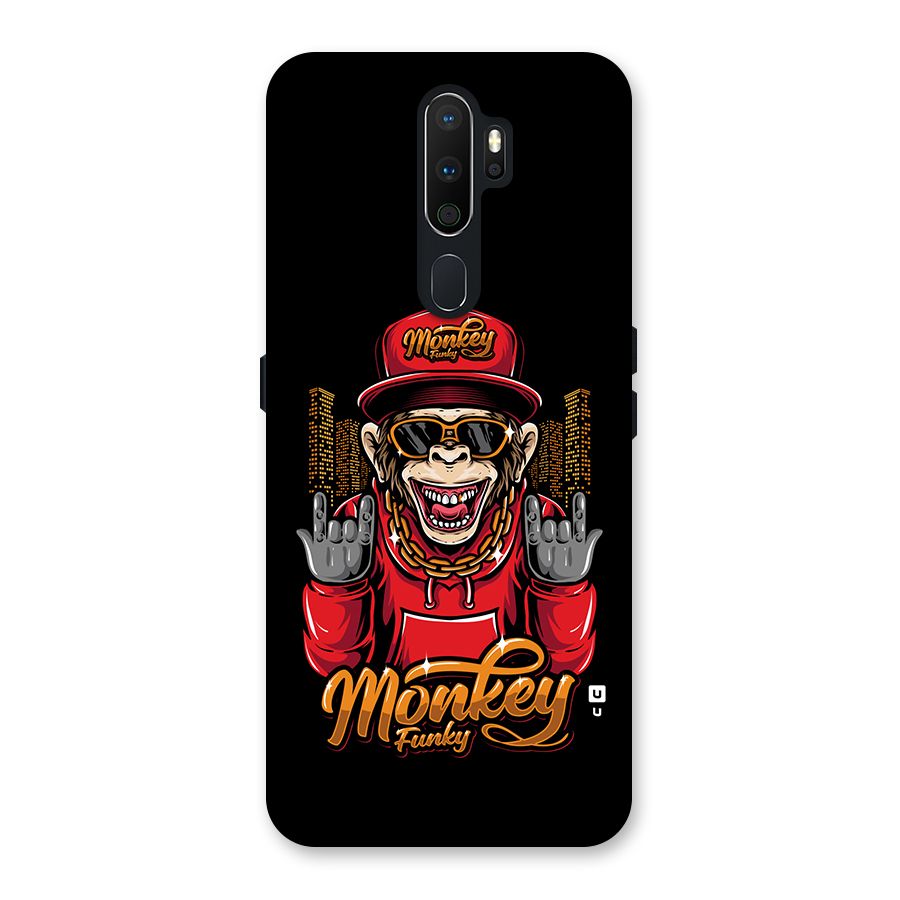 Hunky Funky Monkey Back Case for Oppo A5 (2020)