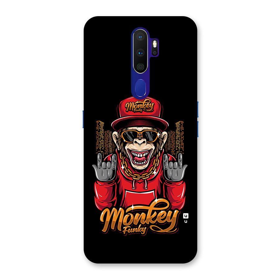 Hunky Funky Monkey Back Case for Oppo A9 (2020)