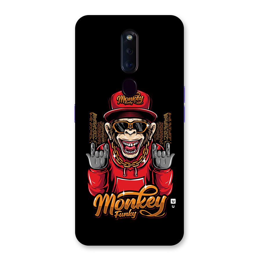 Hunky Funky Monkey Back Case for Oppo F11 Pro