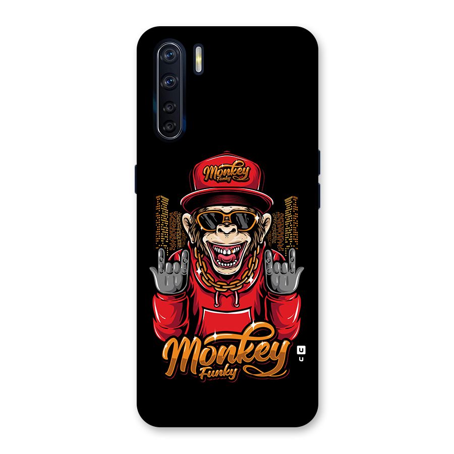 Hunky Funky Monkey Back Case for Oppo F15