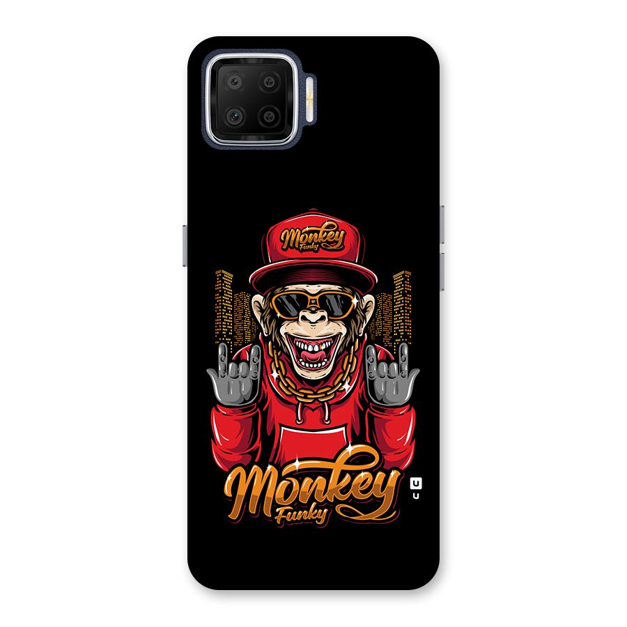 Hunky Funky Monkey Back Case for Oppo F17