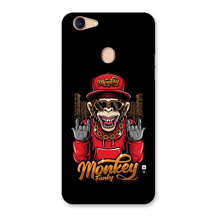 Hunky Funky Monkey Back Case for Oppo F5 Youth