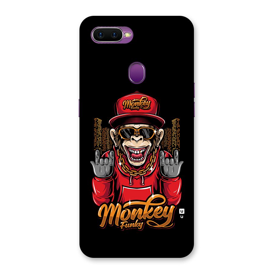 Hunky Funky Monkey Back Case for Oppo F9