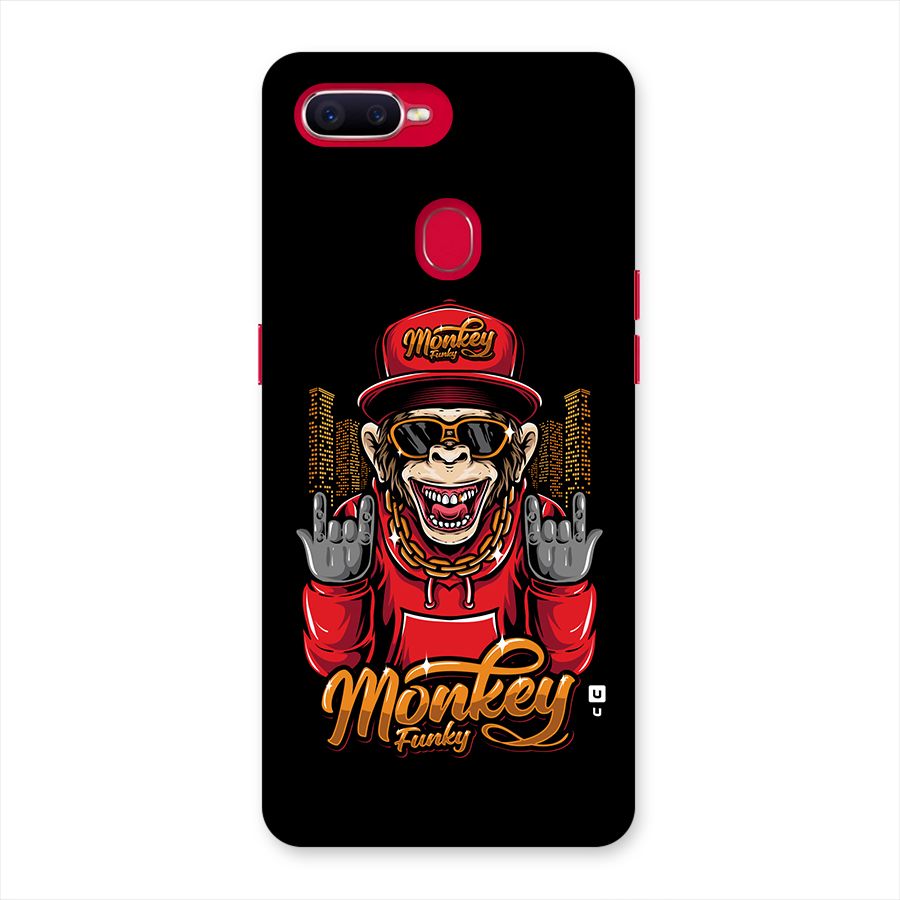 Hunky Funky Monkey Back Case for Oppo F9 Pro