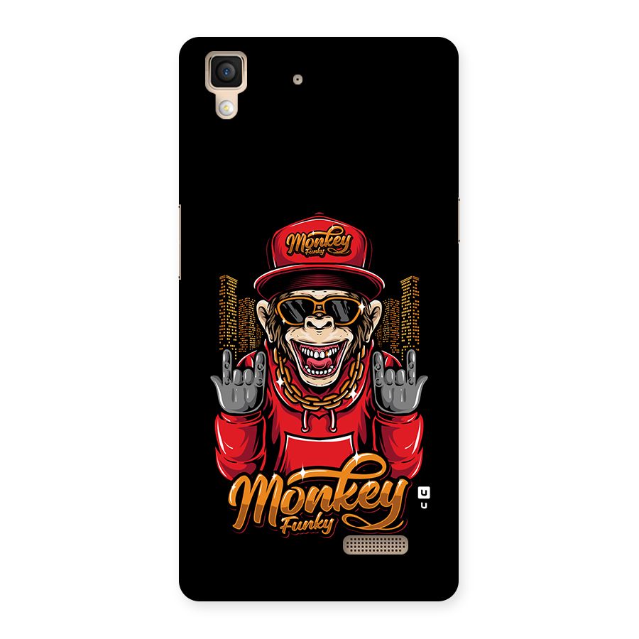 Hunky Funky Monkey Back Case for Oppo R7