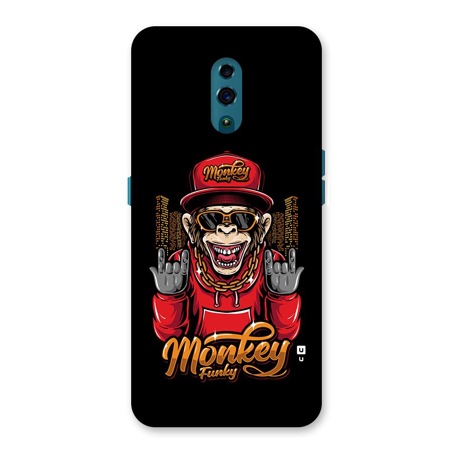 Hunky Funky Monkey Back Case for Oppo Reno