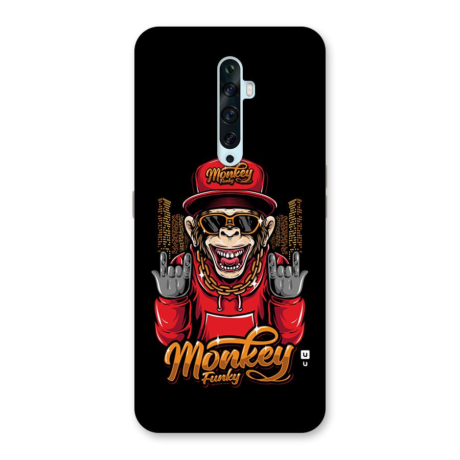 Hunky Funky Monkey Back Case for Oppo Reno2 Z