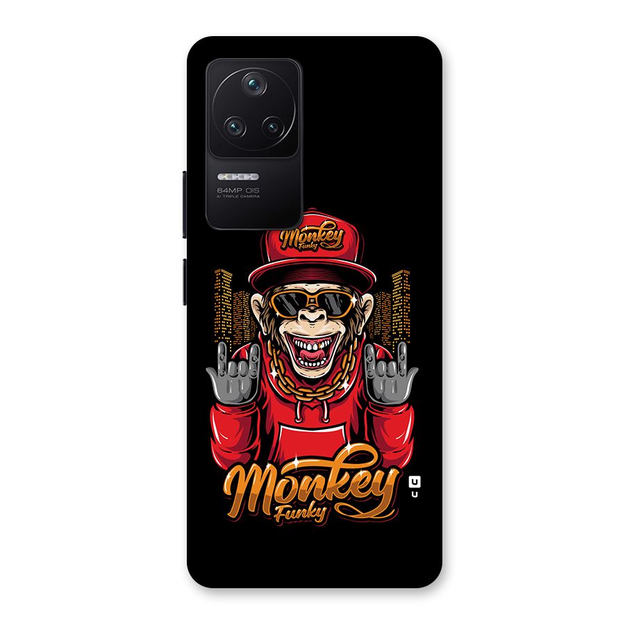 Hunky Funky Monkey Back Case for Poco F4 5G
