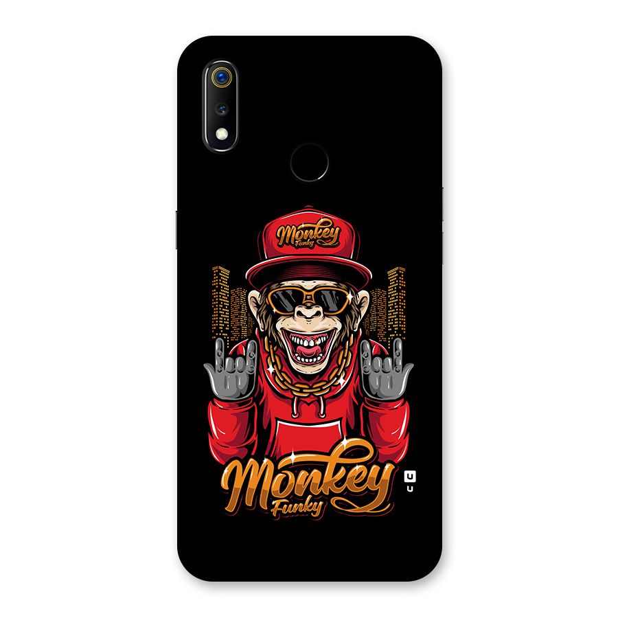 Hunky Funky Monkey Back Case for Realme 3