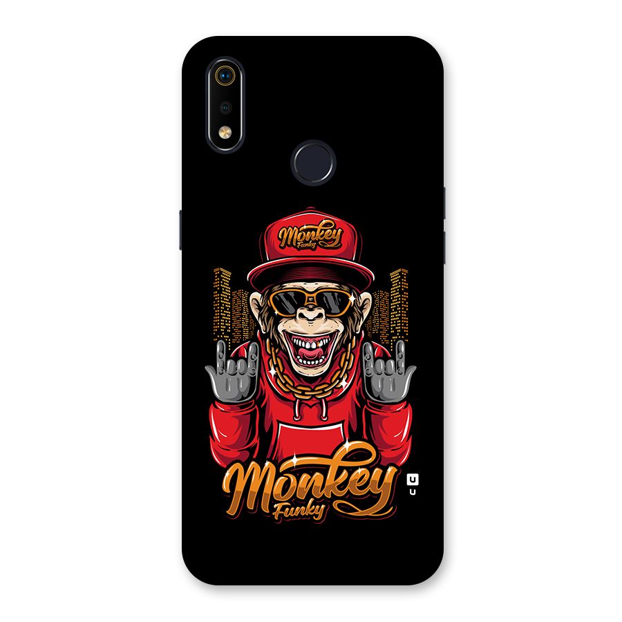 Hunky Funky Monkey Back Case for Realme 3i