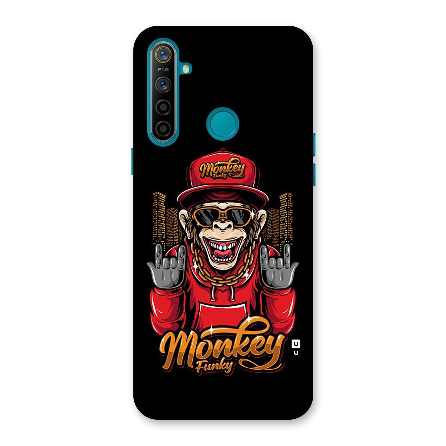 Hunky Funky Monkey Back Case for Realme 5i