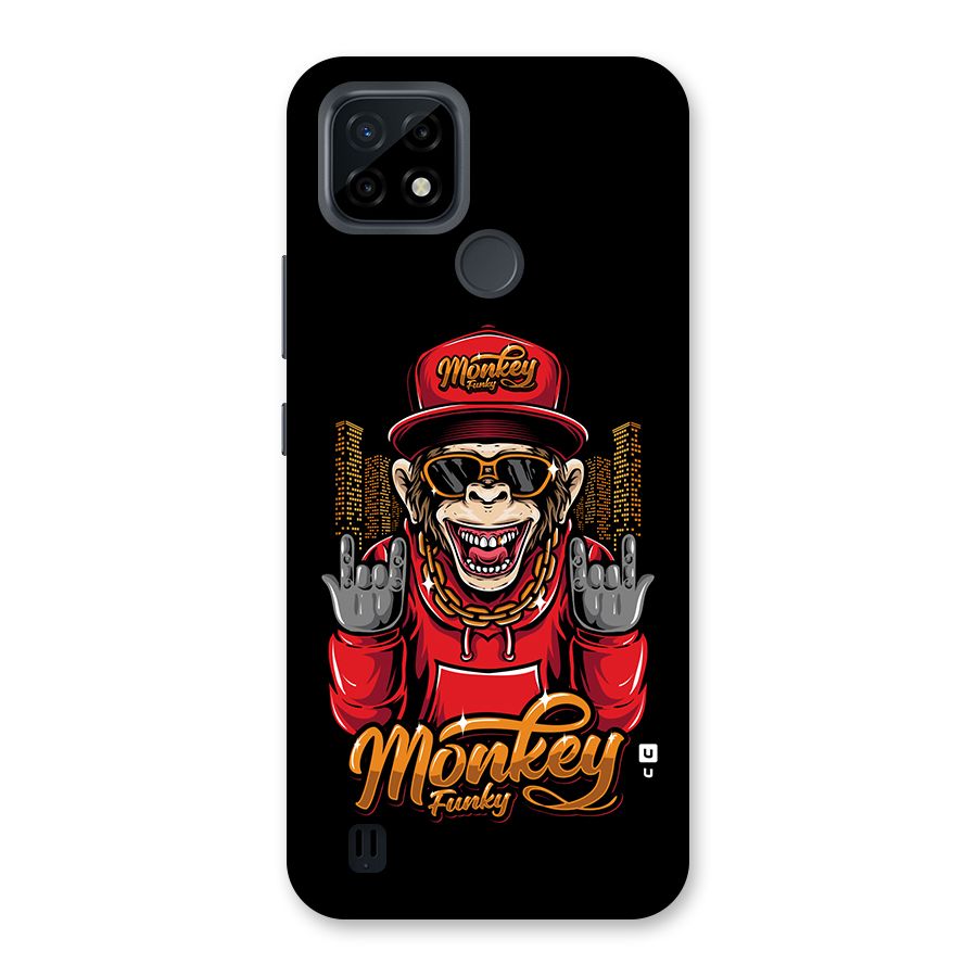 Hunky Funky Monkey Back Case for Realme C21
