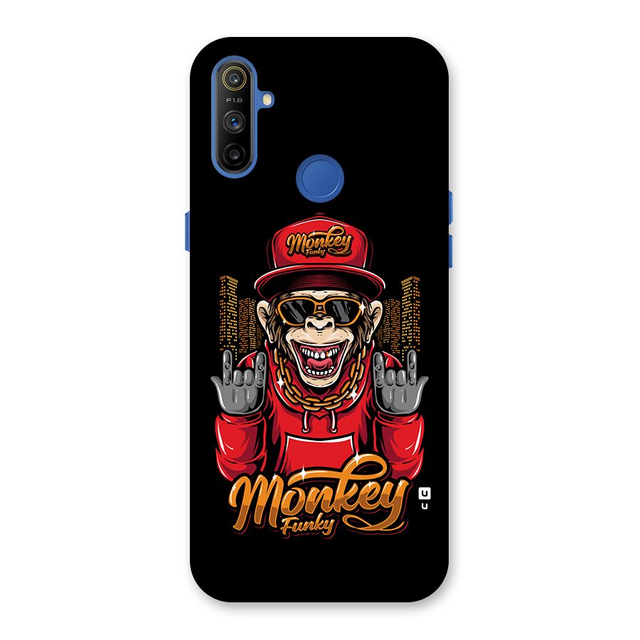 Hunky Funky Monkey Back Case for Realme Narzo 10A