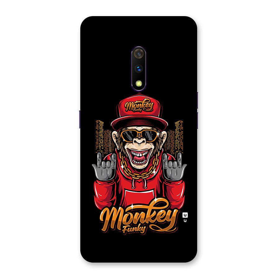 Hunky Funky Monkey Back Case for Realme X