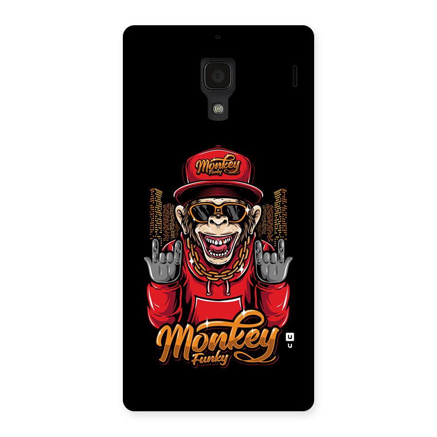 Hunky Funky Monkey Back Case for Redmi 1s