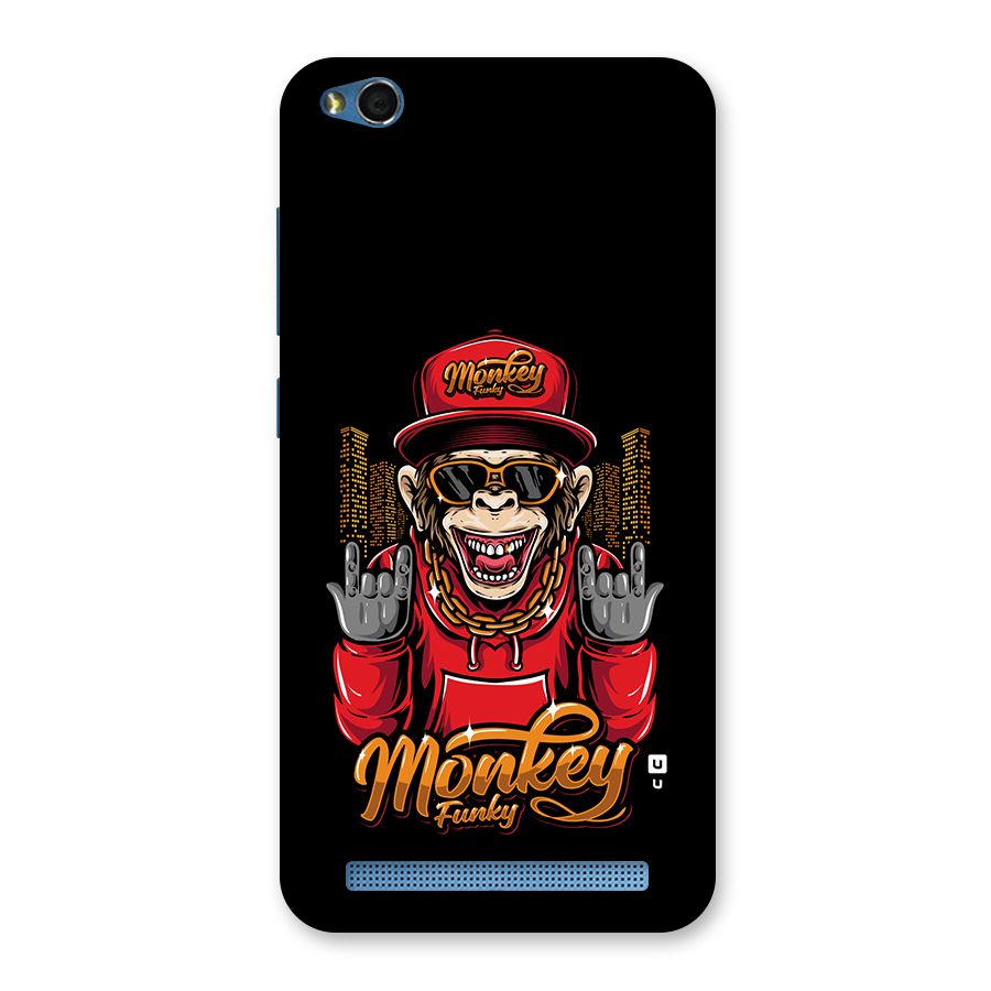Hunky Funky Monkey Back Case for Redmi 5A
