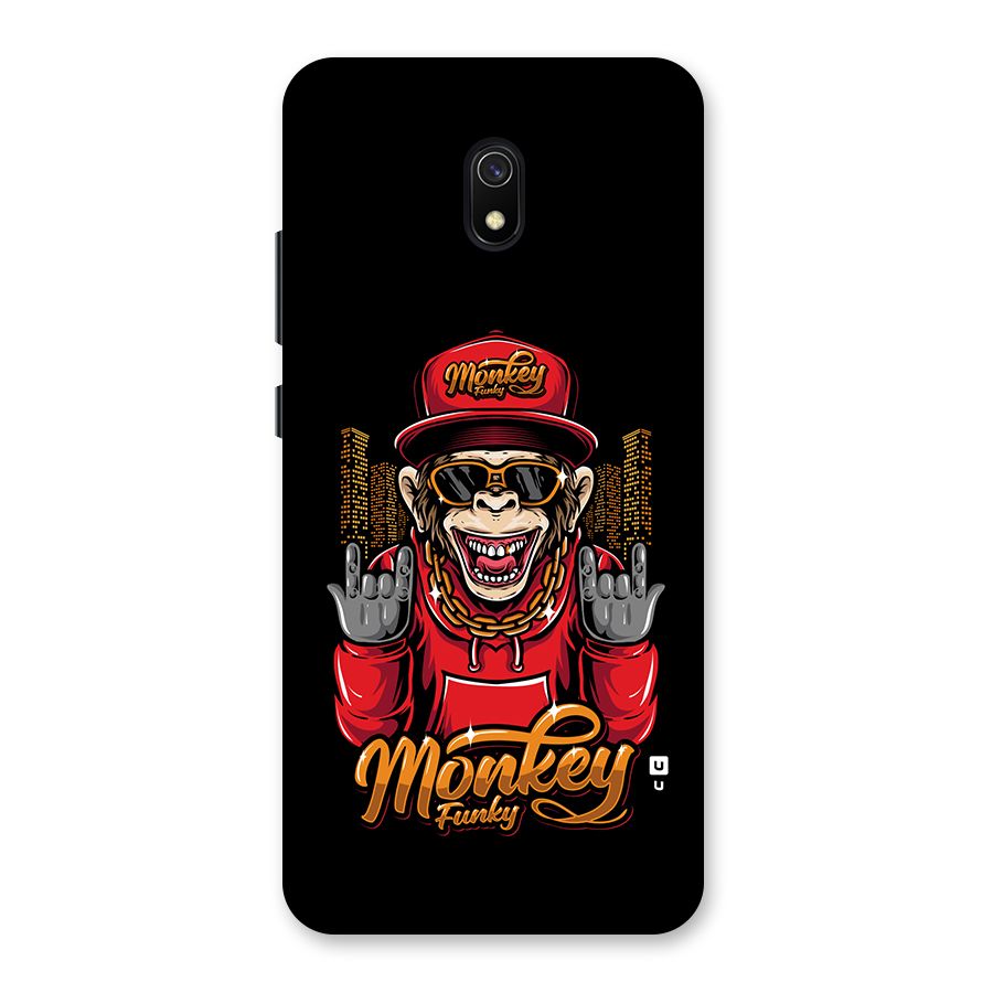 Hunky Funky Monkey Back Case for Redmi 8A