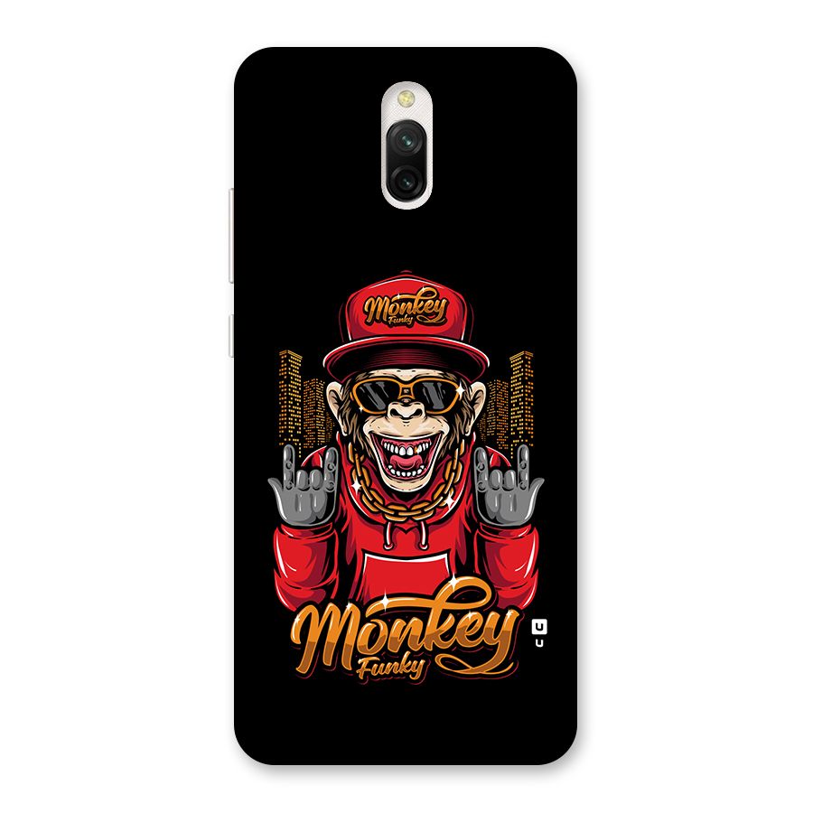 Hunky Funky Monkey Back Case for Redmi 8A Dual