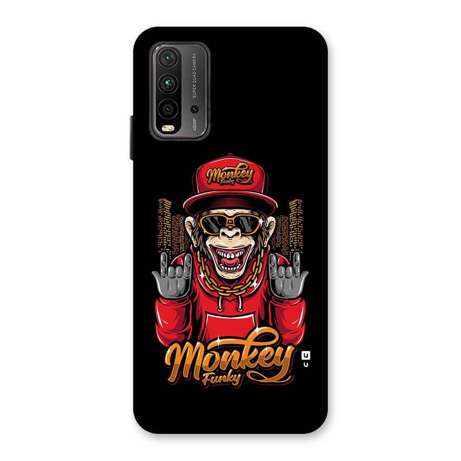 Hunky Funky Monkey Back Case for Redmi 9 Power
