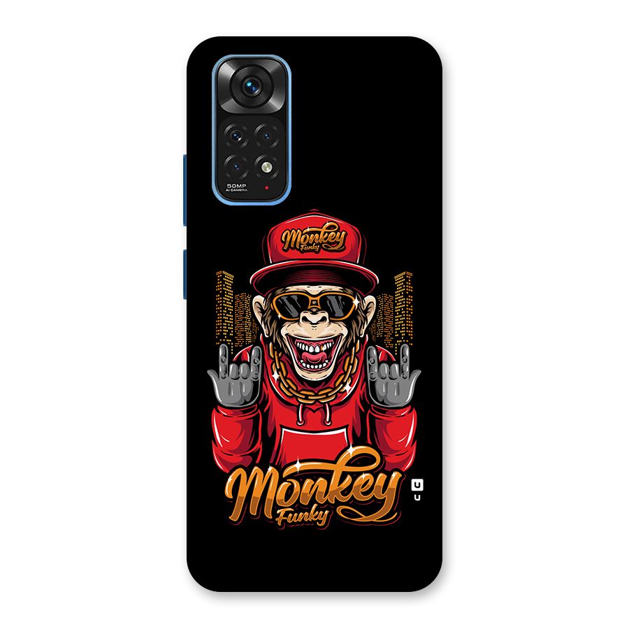 Hunky Funky Monkey Back Case for Redmi Note 11S