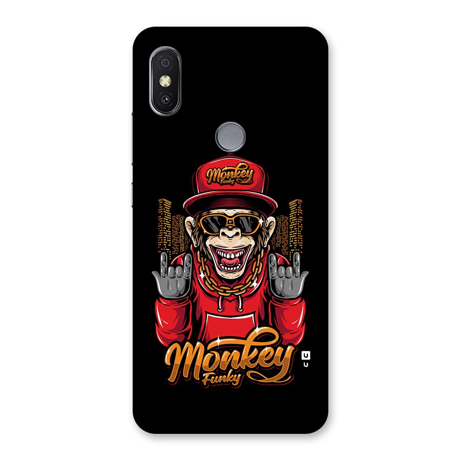 Hunky Funky Monkey Back Case for Redmi Y2