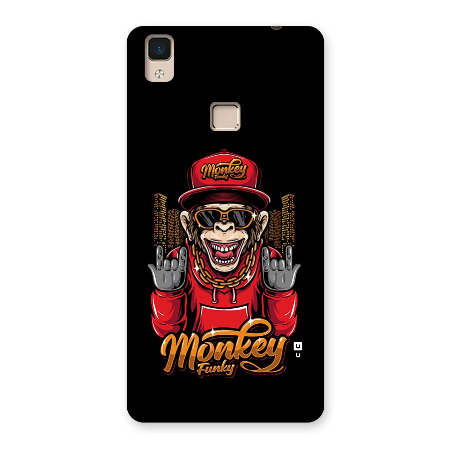 Hunky Funky Monkey Back Case for V3 Max