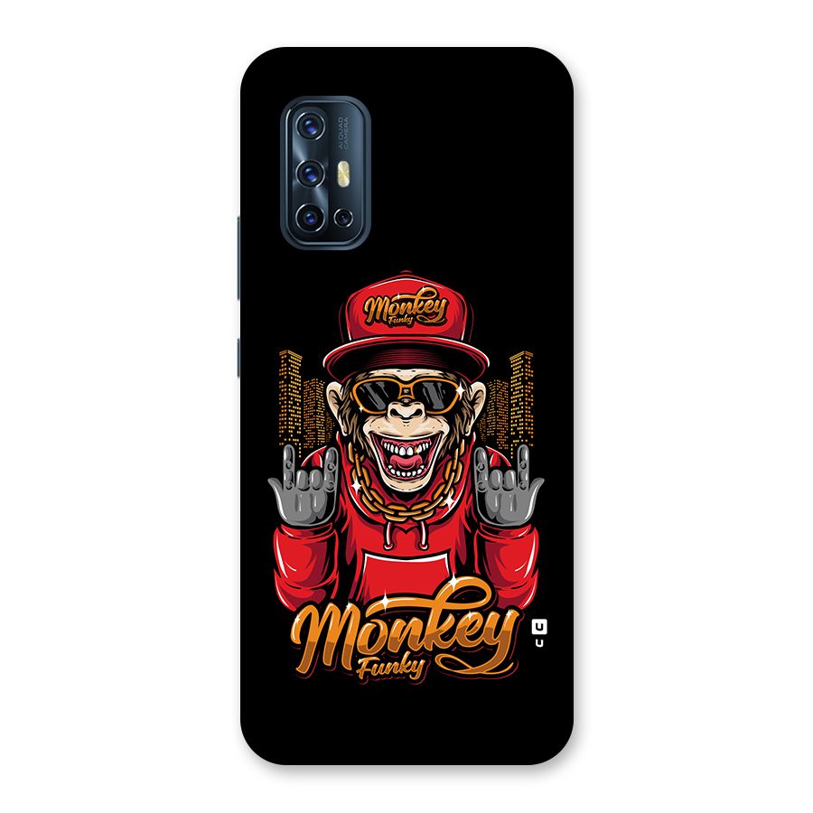 Hunky Funky Monkey Back Case for Vivo V17