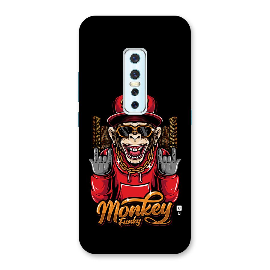 Hunky Funky Monkey Back Case for Vivo V17 Pro