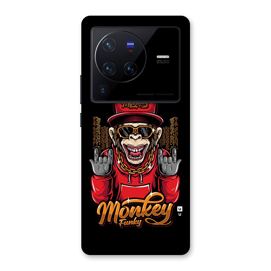 Hunky Funky Monkey Back Case for Vivo X80 Pro