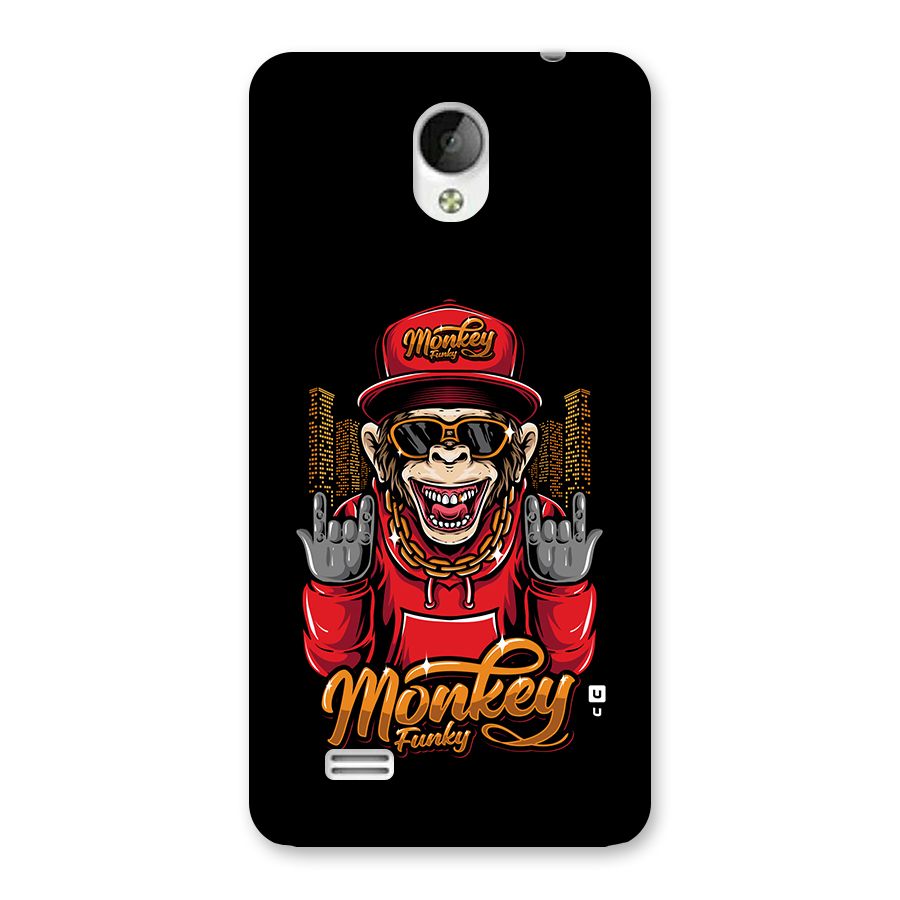 Hunky Funky Monkey Back Case for Vivo Y21