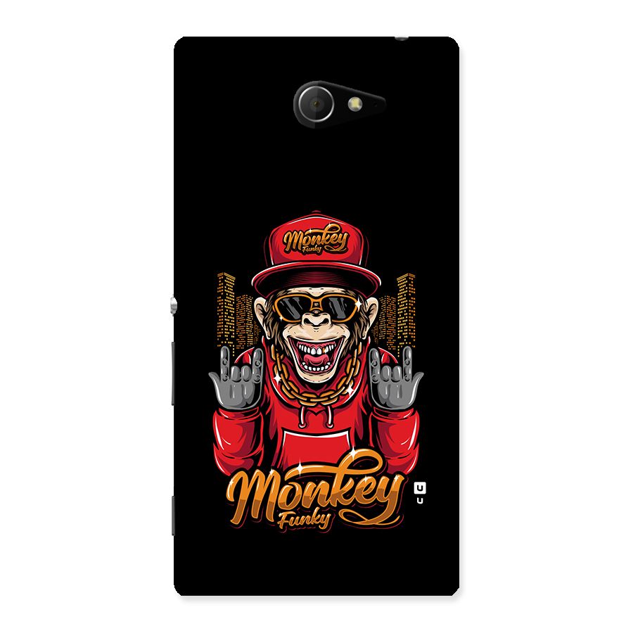 Hunky Funky Monkey Back Case for Xperia M2