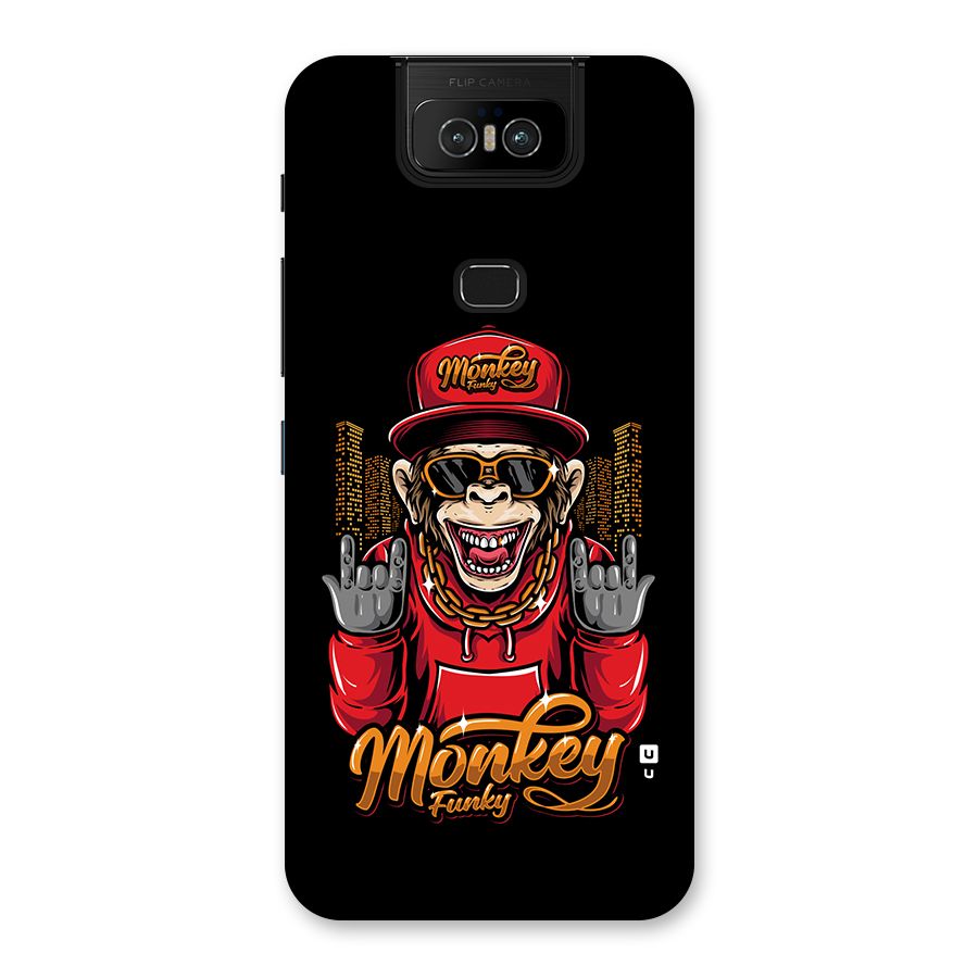 Hunky Funky Monkey Back Case for Zenfone 6z