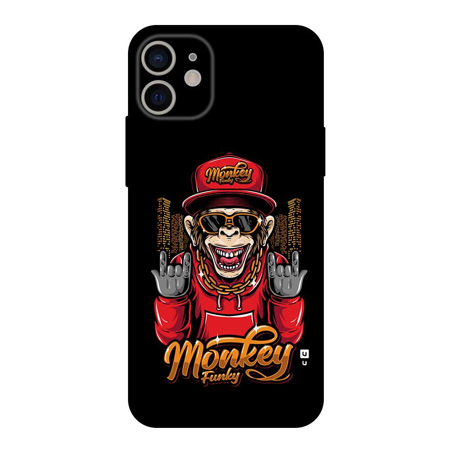 Hunky Funky Monkey Back Case for iPhone 11