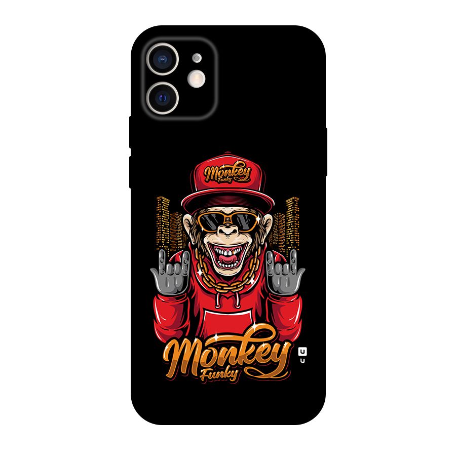 Hunky Funky Monkey Back Case for iPhone 12
