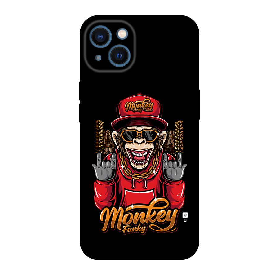 Hunky Funky Monkey Back Case for iPhone 13