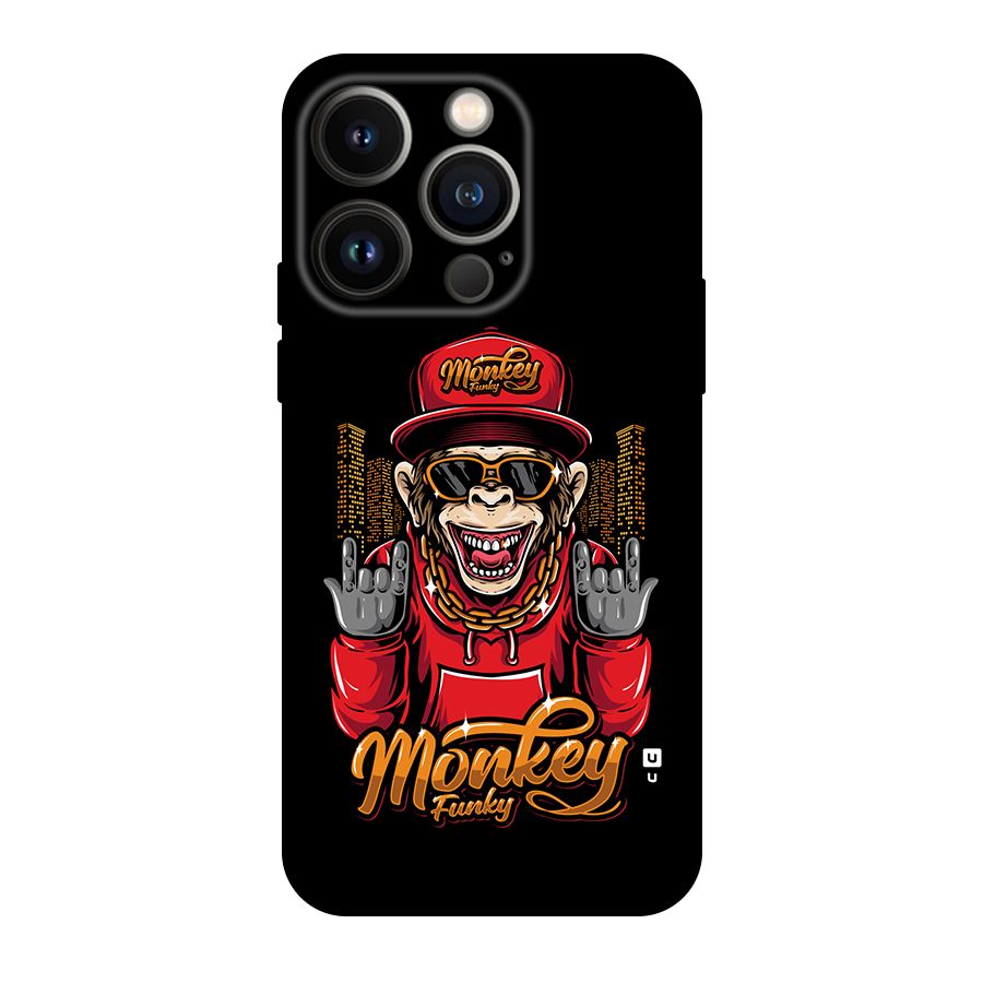 Hunky Funky Monkey Back Case for iPhone 14 Pro