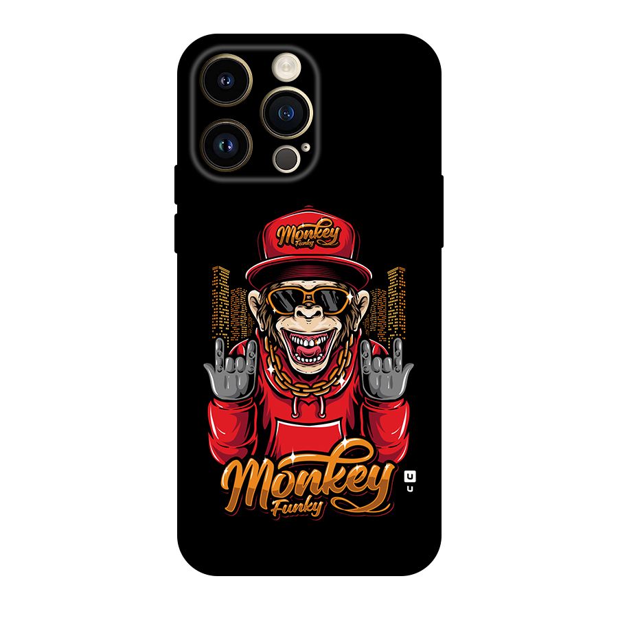 Hunky Funky Monkey Back Case for iPhone 14 Pro Max