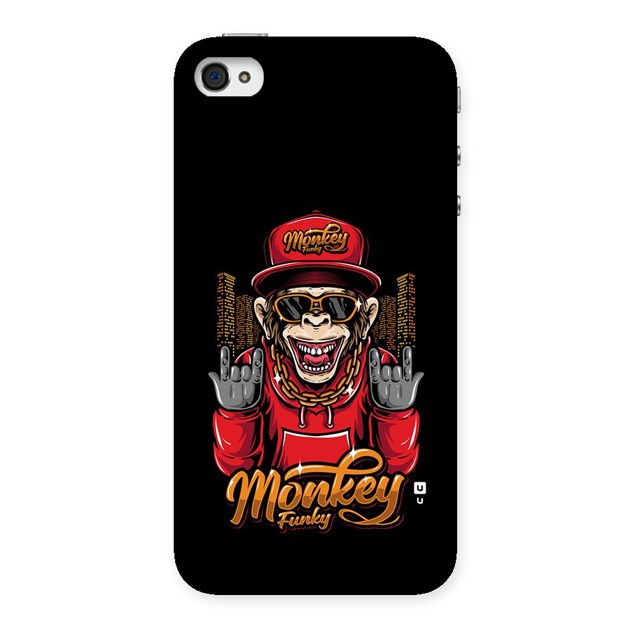 Hunky Funky Monkey Back Case for iPhone 4 4s