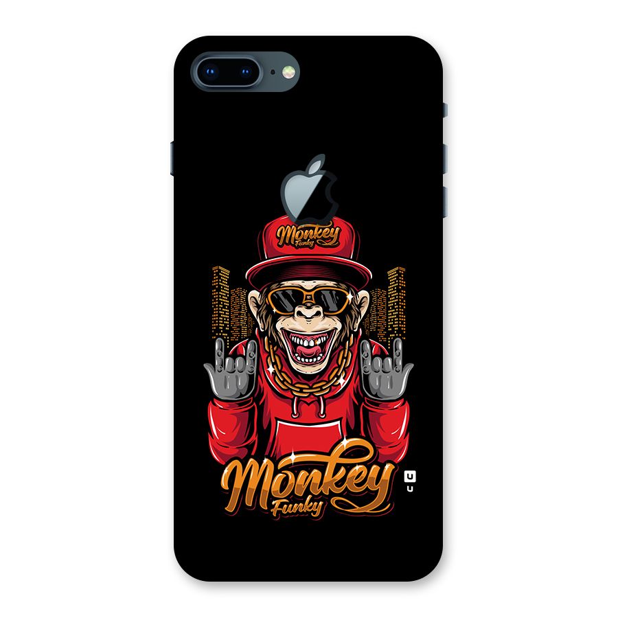 Hunky Funky Monkey Back Case for iPhone 7 Plus Apple Cut