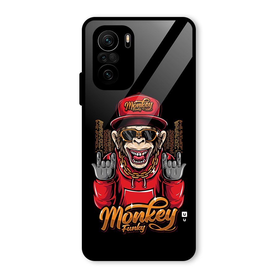 Hunky Funky Monkey Glass Back Case for Mi 11X Pro