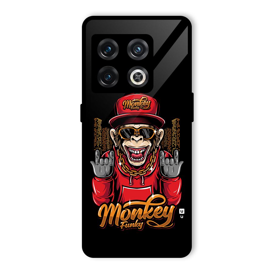 Hunky Funky Monkey Glass Back Case for OnePlus 10 Pro 5G