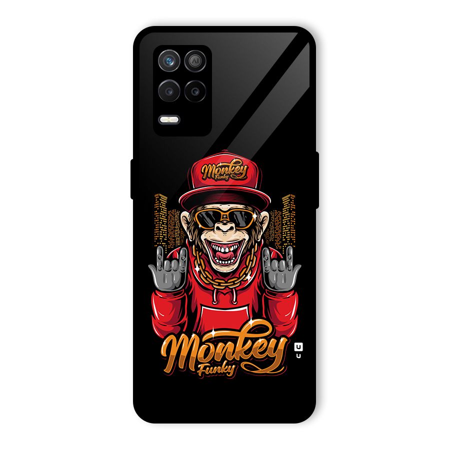 Hunky Funky Monkey Glass Back Case for Realme 8 5G