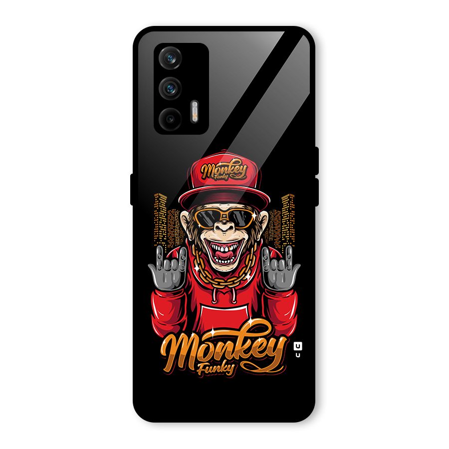 Hunky Funky Monkey Glass Back Case for Realme GT 5G